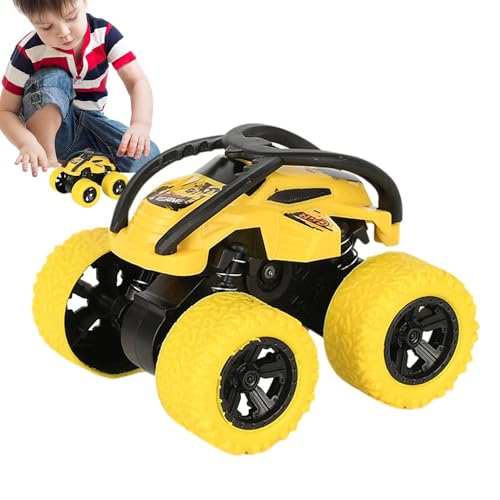 Générique Stunt Pullover, Back Car, Cool Friction Powered, 4-Wheel Drive, Double-Sided Car for Boys Rolling Inertial Off-Road Vehicle, Exciting & Spin Toy for Kids, X1 von Générique