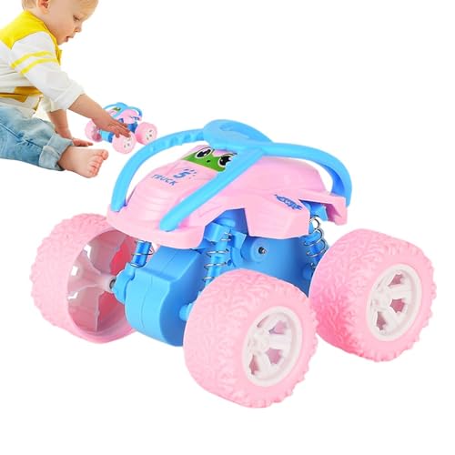 Générique Stunt Pullover, Back Car, Cool Friction Powered, 4-Wheel Drive, Double-Sided Car for Boys Rolling Inertial Off-Road Vehicle, Exciting & Spin Toy for Kids, X1 von Générique