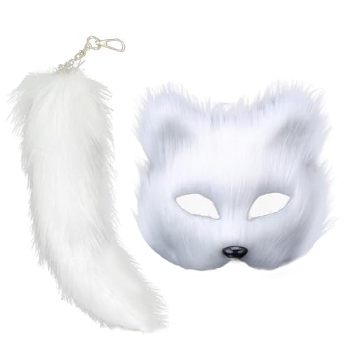 Générique Tier-Cosplay-Kostüm-Set, Tierschwanz Cosplay-Kostüme, Tier-Cosplay-Kostüm-Set für Mädchen, Tierschwanz und Maskerade, Ofen-Outfit Générique Tier-Cosplay-Kostüm-Set, Tierschwanz Cosplay-Kostüme, Tier-Cosplay-Kostüm-Set für Mädchen, Tierschwanz und Maskerade, Ofen-Outfit von Générique