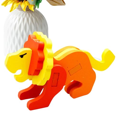 Générique Tierblock-Set, Tierblöcke | Parties fördert 3D-Puzzle-Bausteine Tiere, exquisite Bausteine, Tierspielzeug für Geburtstag, Ostern, Party von Générique