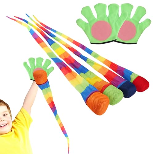 Générique Toss and Catch Ball Game Lustige Outdoor Toss Game Kinder Throw Game Colorful Sports Toys for Enhances Hands-on Ability Kognition Ability Fun Activity for Kids and Family von Générique