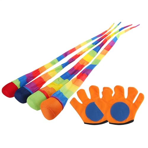 Générique Toss and Catch Ball Game Lustige Outdoor Toss Game Kinder Throw Game Colorful Sports Toys for Enhances Hands-on Ability Kognition Ability Fun Activity for Kids and Family von Générique