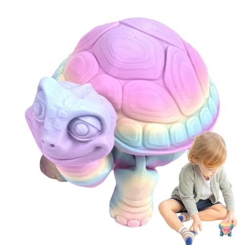 Générique Turtle Toys, 3 D bedruckte Gelenke mit beweglichem Schildkrötenmodell, multifunktionales Interesting Toy, austauschbare Aufbewahrungsbox für Schmuck, Schlüssel und kleine Gegenstände, 8,9 x von Générique