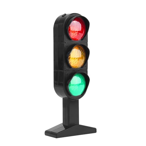 Générique Verkehrssignal Light Model Toy, Educational Crosswalk Signal Light, Learning Traffic Safety, Educational Signal Light, Ideal for Kids, Girls and Boys, Mehrfarbig, 1 Stück von Générique