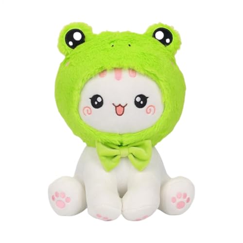 Générique Weiches Tierspielzeug, Cartoon Sitting Cat, Plüschkatze, kreatives Katzenspielzeug, niedliches Katzenspielzeug, Sitting Cat Plush Toy, Tier Plüschtier für Kinder, Katze für Kinder, Kinder von Générique