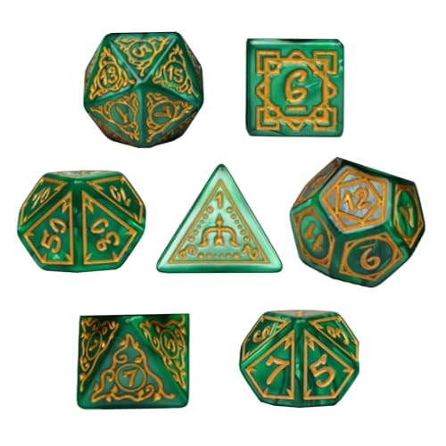 Gesellschaftsspiel-Würfel | 7-teiliges Acryl-Brettspiel | Spielzeug in leuchtenden Farben mit magnetischer Aufbewahrungsbox für Profis, Anfänger, Freunde und Familie Gesellschaftsspiel-Würfel | 7-teiliges Acryl-Brettspiel | Spielzeug in leuchtenden Farben mit magnetischer Aufbewahrungsbox für Profis, Anfänger, Freunde und Familie von Générique