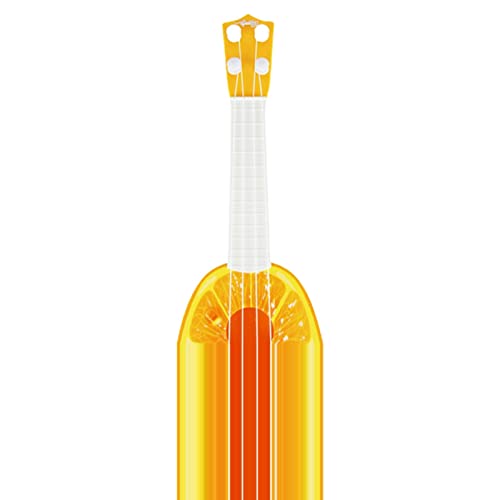 Gitarre für Kleinkinder in Wassermelonenform – Ukulele für Kleinkinder, Musikspielzeug für Kleinkinder und Mädchen (Optionen in , Wassermelone, Orange, Kiwi) von Générique