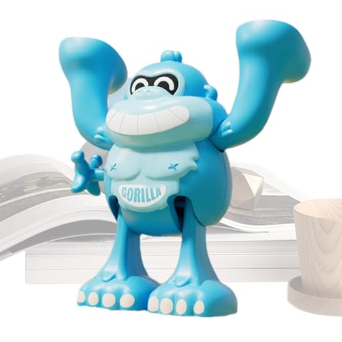 Gorilla-Spielzeug zum Aufziehen, mechanisches Spielzeug für Gorilla Kids – Spielzeug zum Aufziehen in niedlicher Tierform, Orang-Utan, 360-Grad-Drehung, Plauffahrung, für Gorilla-Spielzeug zum Aufziehen, mechanisches Spielzeug für Gorilla Kids – Spielzeug zum Aufziehen in niedlicher Tierform, Orang-Utan, 360-Grad-Drehung, Plauffahrung, für von Générique