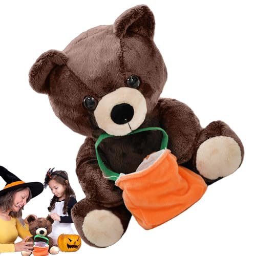 Halloween Teddybär Plüschtier | Cartoon Bär Spielzeug | Gemütliches Bären-Plüschtier | Halloween Plüschtier Teddybär, Halloween Plüschtier, Wohnzimmer Bär Spielzeug von Générique