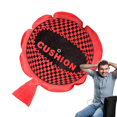 Haustierkissen – Lustiges Wurfkissen, aufblasbares Knebel-Sitzspielzeug | Whoopee Sound, Lärmspaß, Blähung, Knebelgerät Haustierkissen – Lustiges Wurfkissen, aufblasbares Knebel-Sitzspielzeug | Whoopee Sound, Lärmspaß, Blähung, Knebelgerät von Générique