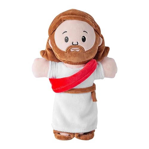 Jesus Plüsch-Spielzeug – Cartoon Getuftete Jesus Puppe, weich und elastisch, Heimdekoration für Spielzimmer, Kinderzimmer, Schlafzimmer, Wohnzimmer, Cartoon, Plüsch, Jesus Puppe, weich und elastisch von Générique