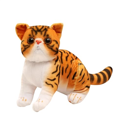 Katzen-Spielzeug, Plüschtier, Plüsch, 40,6 cm, weiche Puppe, ideal für & Mädchen, kuschelige Heimdekoration, Huggable Spielzeug für Kinder und Sammler von Générique