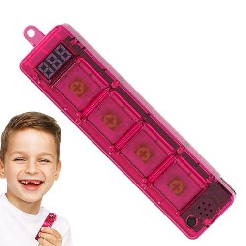 Keyboard Fidget Clicker, LED Calm Down Toy, 5,12 x 3,15 x 3,54 Zoll Satisfying Keychain, tragbarer Stressabbau, Konsole, Sensory Tasten, für Reisen, Büro, Klassenzimmer Keyboard Fidget Clicker, LED Calm Down Toy, 5,12 x 3,15 x 3,54 Zoll Satisfying Keychain, tragbarer Stressabbau, Konsole, Sensory Tasten, für Reisen, Büro, Klassenzimmer von Générique
