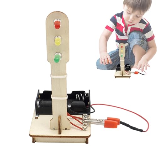 Kids Building Experiment Toys, pädagogisches Wissenschaftsspielzeug, kreatives Projekt-Spielzeug für Kinder, Hands- , STEM Learning Toys, Science Playset für Kinder, Traffic Light STEM Activity von Générique