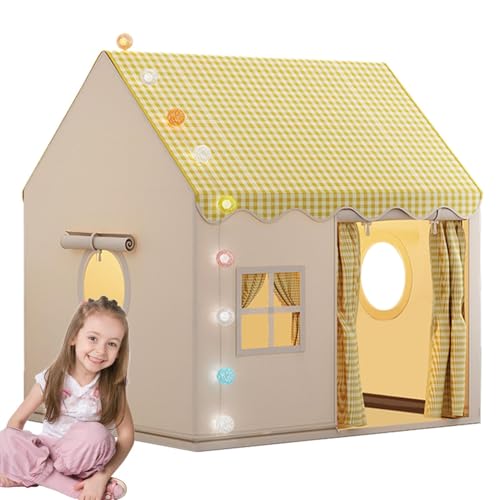 Kids Indoor Playhouse, Toddler Play Zelt, Indoor Game Zelt, großes Kinderzelt, großes Indoor-Spielhaus für Kinder, Spielzelte für geräumige Hideaway, lustiges Spielhaus für kreatives Spielen von Générique