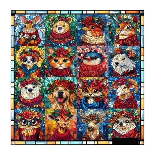 Kids Jigsaw Animal Puzzle | Safari Animal Puzzle | Pets Animal Jigsaw Puzzles | Interlocking Pieces and Detailed Animal Artwork for Hours of Engaging Fun and Learning von Générique