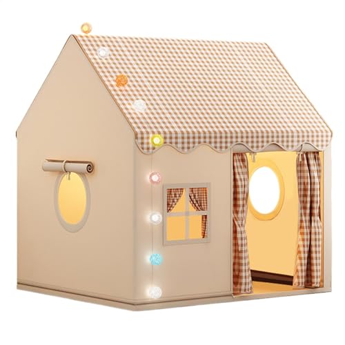 Kids Small House, Indoor Playhouse Zelt, Kleinkinder, farbenfrohes kleines Zelt, geringes Gewicht und geräumiges Spielen, lustiges Spielhaus für Kinder und Kleinkinder, 120 x 105 x 128 cm von Générique