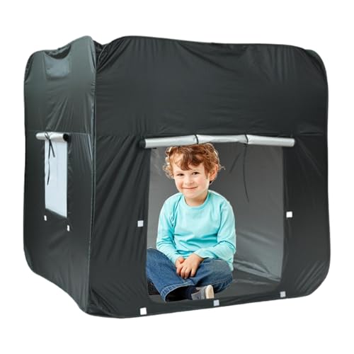 Kids Zelt, Zelt für Kinder, tragbares Outdoor-Spielhaus, faltbares Sensory Zelt, Kinder Sensory Tent mit Reisetasche, Indoor Tent für Sensory Entwicklung & Sensory Spielhaus für von Générique