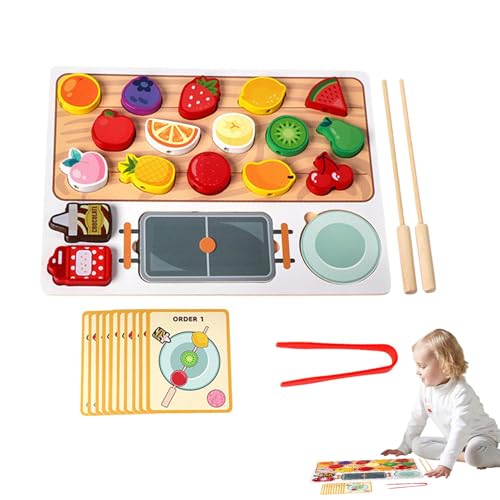 Kitchen Toy, Toy Food Kit, Kids Kitchen, Pretend Food, Pretend Kitchen Toy with Food Kit, Safe and Harmless Indoor Activity Set for Children's Parties von Générique