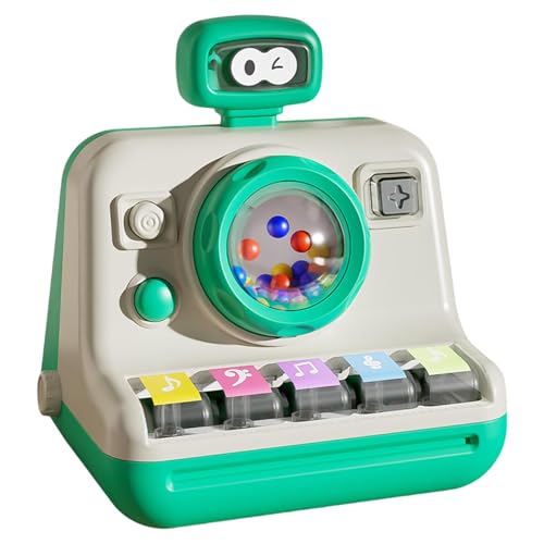 Klavier, Spielzeug, Tastatur für Kinder | Beleuchtetes Musikspielzeug in Form einer Kamera | Frühe Entwicklung für Kinder von 0 bis 3 Jahren, Musikinstrument, Lernspielzeug Klavier, Spielzeug, Tastatur für Kinder | Beleuchtetes Musikspielzeug in Form einer Kamera | Frühe Entwicklung für Kinder von 0 bis 3 Jahren, Musikinstrument, Lernspielzeug von Générique