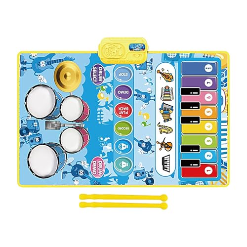 Klaviermatte – Klaviermatte | Musikmatte für Babys, Klaviertastatur, Decke, Lernspielzeug für Erwachsene Klaviermatte – Klaviermatte | Musikmatte für Babys, Klaviertastatur, Decke, Lernspielzeug für Erwachsene von Générique