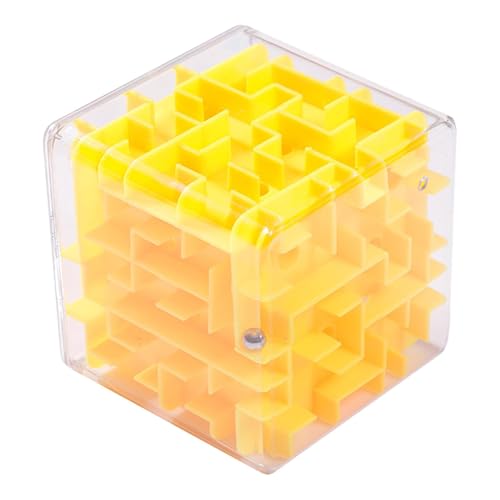 Kleine Labyrinthkugel, kubisches Labyrinth-Spielzeug – 3D-Ball-Labyrinth-Spielzeug für Kinder, Labyrinth-Spiel mit Kugellagern, tragbares Labyrinth-Spielzeug, FID Lernspielzeug Kleine Labyrinthkugel, kubisches Labyrinth-Spielzeug – 3D-Ball-Labyrinth-Spielzeug für Kinder, Labyrinth-Spiel mit Kugellagern, tragbares Labyrinth-Spielzeug, FID Lernspielzeug von Générique