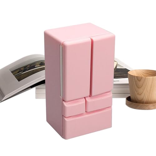 Kühlschrank für Zuhause – Kühlschrank für Puppen | kreativer Doppeltür-Kühlschrank im Maßstab 1:12 | Spielzeug für Puppenhausmöbel Kühlschrank für Zuhause – Kühlschrank für Puppen | kreativer Doppeltür-Kühlschrank im Maßstab 1:12 | Spielzeug für Puppenhausmöbel von Générique