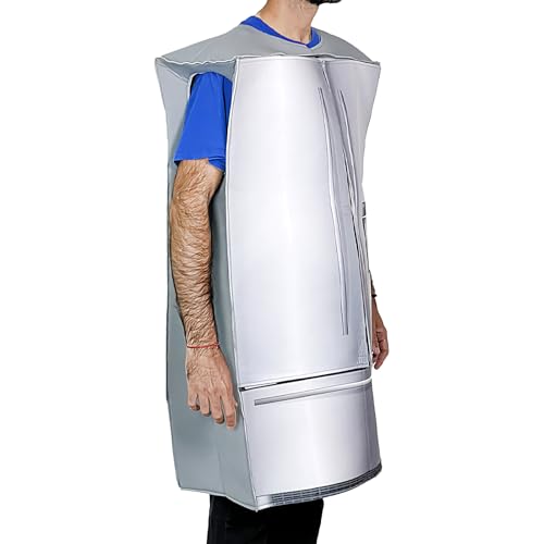 Lustiges Kühlschrank-Kostüm - Lustiges Doppeltür-Kostüm, einzigartiges Cosplay-Outfit für Erwachsene | Halloween Party kleidet Kleidung für Männer, Frauen, Themenveranstaltungen, Rollenspiel zu do Lustiges Kühlschrank-Kostüm - Lustiges Doppeltür-Kostüm, einzigartiges Cosplay-Outfit für Erwachsene | Halloween Party kleidet Kleidung für Männer, Frauen, Themenveranstaltungen, Rollenspiel zu do von Générique