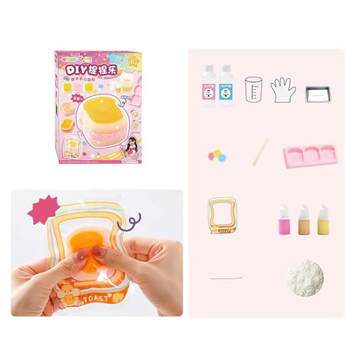 Machen Sie Ihre eigenen Squishies, Spielzeug zum Drücken, Mini-Spielzeug in Tierform, sensorisches Anti-Stress-Spielzeug, Kawaii (S3) von Générique