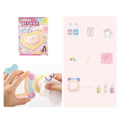 Machen Sie Ihre eigenen Squishies, Spielzeug zum Drücken, Mini-Spielzeug in Tierform, sensorisches Anti-Stress-Spielzeug, Kawaii (S7) von Générique