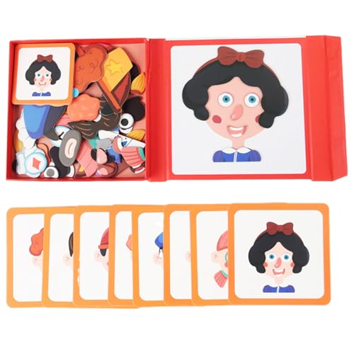 Magnetisches Puzzlebuch, magnetisches Puzzlespielzeug, sensorische Holzaufkleber aus magnetischem Holz | Lern-Matchingboard für Vorschulklassen Magnetisches Puzzlebuch, magnetisches Puzzlespielzeug, sensorische Holzaufkleber aus magnetischem Holz | Lern-Matchingboard für Vorschulklassen von Générique