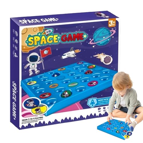 Matching Chess Game, Space Theme Board, Brain Teasing Toys 0,24 x 10,24 Zoll, Lernspiel, 2 Spieler, Strategy Fun für Kinder, Erwachsene, und Mädchen von Générique