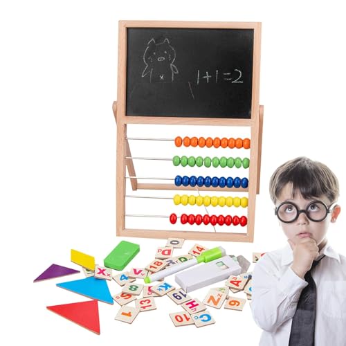 Mathematische Spiele für Abacus Mathe-Spiele | Mathematisches Zählspielzeug aus Holz, vielseitig – kreatives Lernspielzeug für die Vorschule, Früherziehung für den Kindergarten Mathematische Spiele für Abacus Mathe-Spiele | Mathematisches Zählspielzeug aus Holz, vielseitig – kreatives Lernspielzeug für die Vorschule, Früherziehung für den Kindergarten von Générique