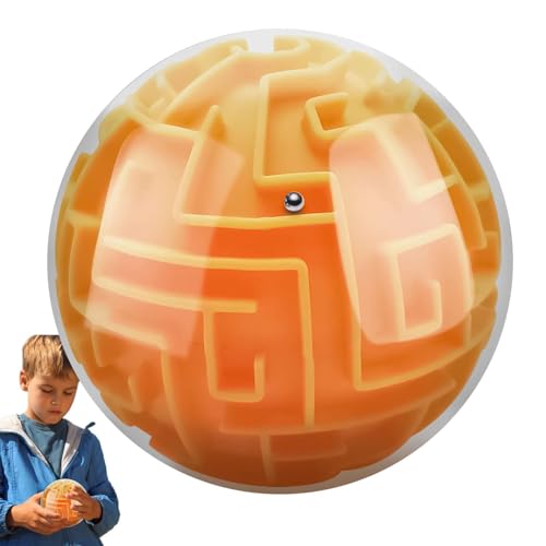 Maze Ball - 3D Puzzlespiel Stimulierendes Denkspiel | Perfektes Labyrinth Puzzles | Lustiges Denkspiel | Lernspielzeug, kritisches Denken, Entwicklung der Feinmotorik, Ball Maze Ball - 3D Puzzlespiel Stimulierendes Denkspiel | Perfektes Labyrinth Puzzles | Lustiges Denkspiel | Lernspielzeug, kritisches Denken, Entwicklung der Feinmotorik, Ball von Générique