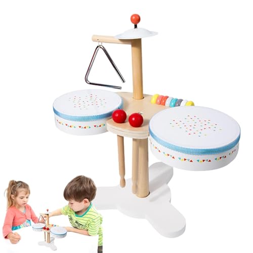 Musical Toys für Kleinkinder 1-3, multifunktionales Kinder-Trommel-Set, Babies Musikinstrumente, Kleinkinder, Lernspielzeug, Kindertrommel für Zuhause, interaktives Drum Spielzeug, Lernspielzeug von Générique