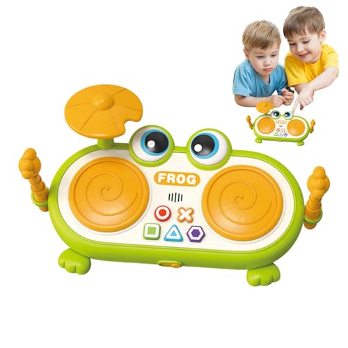 Musikspielzeug für Babys, Trommeln für 1 bis 3 Jahre, Lernmusikinstrumente mit Licht und -Design, für und Mädchen, Familienaktivitäten Musikspielzeug für Babys, Trommeln für 1 bis 3 Jahre, Lernmusikinstrumente mit Licht und -Design, für und Mädchen, Familienaktivitäten von Générique