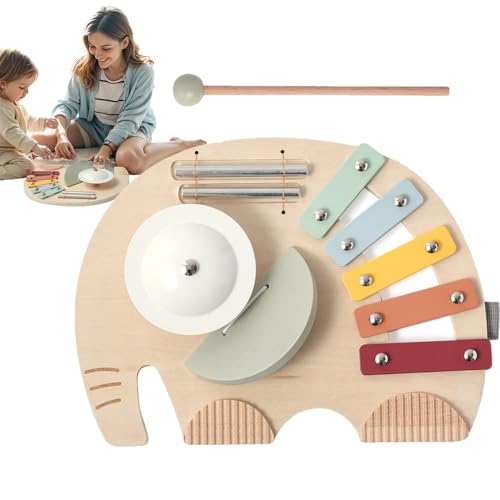 Musikspielzeug für Babys | Set Elefant mit Musik, Baby, Xylophon, Lernspiel, Percussionsinstrumente, Geburtstagsgeschenk, für Hausparty, Kindergarten, Partybevorzugung Musikspielzeug für Babys | Set Elefant mit Musik, Baby, Xylophon, Lernspiel, Percussionsinstrumente, Geburtstagsgeschenk, für Hausparty, Kindergarten, Partybevorzugung von Générique