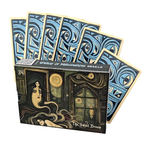 Oracle Kartenspiel – 52 Teile Wahrsagerei Intuition Deck Oracle Set – Wahrsagenspiel für Geburtstag Lesen Party Gebet Meditation Tagebuch Persönlich Männer Frauen Oracle Kartenspiel – 52 Teile Wahrsagerei Intuition Deck Oracle Set – Wahrsagenspiel für Geburtstag Lesen Party Gebet Meditation Tagebuch Persönlich Männer Frauen von Générique