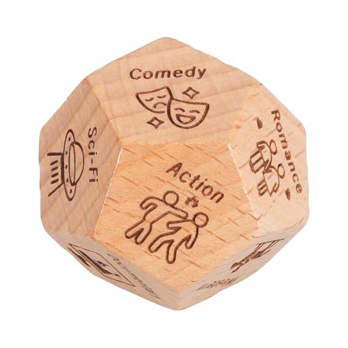 Paare Activity Dice, Holzfood Dice, Date Night Activities, Paare, Geschenk Dice, Romantic Date Dice, Wooden Dinner Dice, Fun Date Dice, Creative Dating Dice, Food Choice Dice, von Générique