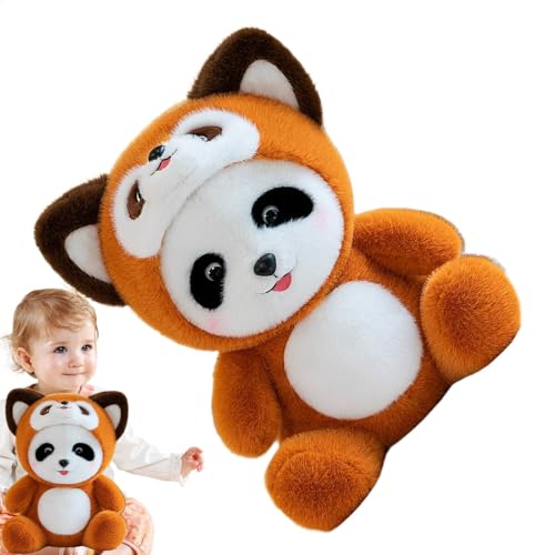 Panda Plush Toy, 2-in-1 Raccoon Panda Huggable Stuffed Toy, Cute Stuffed Doll, Stuffed Animal Comfort Doll, for Living Room, Bedroom, Bed, Sofa and Couch Company for All Ages, Raccoon Panda von Générique