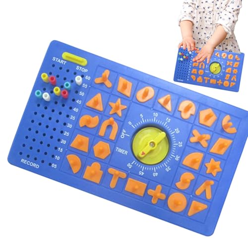 Perfection Game for Kids, Popping Board Games, Kids Board Games, Timer Board Game, Two Players Board Games, Preschool Board Games, Toddler Popping Game von Générique