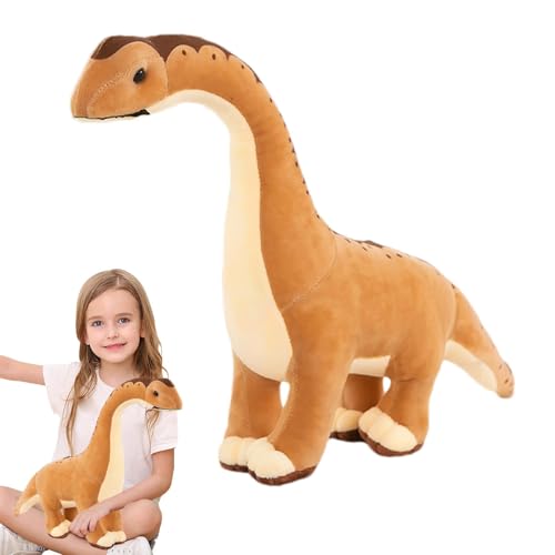 Plüsch-Dinosaurierspielzeug, Plüsch-Dinosaurierpuppe - Stehendes Dinosaurier-Plüschtier | Kuscheltier für Kinderzimmer, Plüschtier für , Mädchen, Erwachsene von Générique