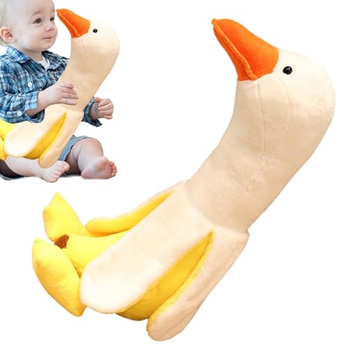 Plüschtier Banane, gefüllte Banane, seltsame Banane, 19,7 Zoll, Plüschpuppenspielzeug für Kuscheltiere, Plüschtiere, Entenplüschtiere für die Dekoration von Générique