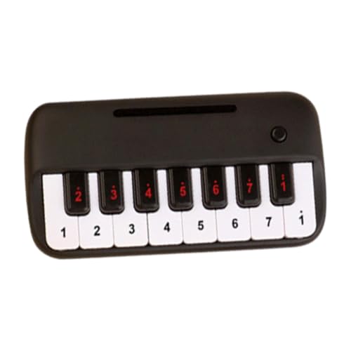 Pocket Piano, 15-Key Musical Instrument, Tragbares Keyboard für Kinder, Lernspielzeug, mit verschiedenen Klangspielen, (blau), für 3-6 Jahre alte und Mädchen, 3,5 x 3,1 x 3,1 cm von Générique