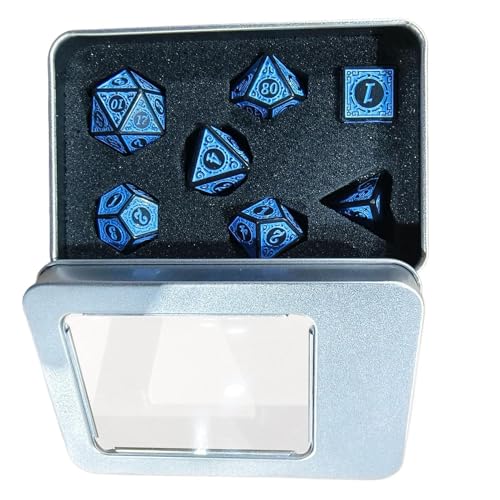Polyhedral Dice Set, Classic RPG Game, farbenfrohes Multi-Sided Dice, Retro-Stil mit Appeal für Kinder, Gatherings, Feiertage, Geburtstage und besondere Anlässe, 0,79 Zoll Polyhedral Dice Set, Classic RPG Game, farbenfrohes Multi-Sided Dice, Retro-Stil mit Appeal für Kinder, Gatherings, Feiertage, Geburtstage und besondere Anlässe, 0,79 Zoll von Générique