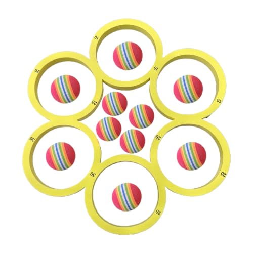 Pool-Startspielzeug - Eva Floating Balls zum Werfen | Leichtes, buntes, stoßfestes Wurfspiel | Wassersport Wurfkreis für Familienfeiern für Kinder Pool-Startspielzeug - Eva Floating Balls zum Werfen | Leichtes, buntes, stoßfestes Wurfspiel | Wassersport Wurfkreis für Familienfeiern für Kinder von Générique
