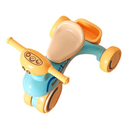 Push Dreirad für Kinder, leichtes Dreirad, buntes Spielzeugfahrzeug, Cartoon-Character Dreirad, Kinder, Inertia Trike, Engaging Play Vehicle von Générique