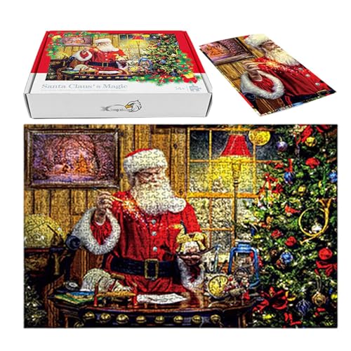 Puzzle, Lernspiel für Familie und Männer, Weihnachtspuzzle für Erwachsene, lustiges Familienurlaub, Puzzle für Kinder, Weihnachtsdekoration Puzzle von Générique