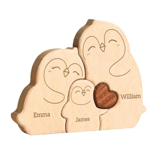 Puzzle, Little Puzzle, Family Wooden Puzzle, Animal Themed Puzzle Toy, Game Toy, Chinesisches New Year Puzzle, Bildung Holz Puzzle für Kinder von Générique