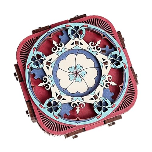 Puzzles aus Holz für Erwachsene, Holzpuzzle für Schreibtischdekoration, Spieluhr – mechanisches STEM Puzzle, Bausätze mit Licht und Musik für Jugendliche Puzzles aus Holz für Erwachsene, Holzpuzzle für Schreibtischdekoration, Spieluhr – mechanisches STEM Puzzle, Bausätze mit Licht und Musik für Jugendliche von Générique
